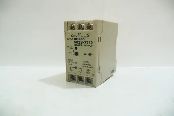 Power Supply 12 volt, S82S-7712, Omron, Japan